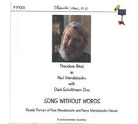 Mendelssohn, Felix - Song Without Words (US Import)