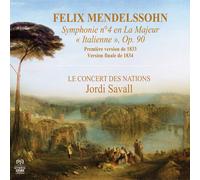 Mendelssohn - Les Concert Des Nations & Jordi Savall [New SACD]