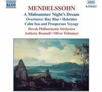 Slovak Po – Mendelssohn: A Midsummer Night's Dream / Overtures – CD – NAXOS