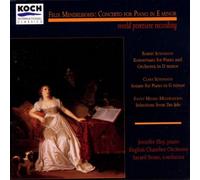 Mendelssohn: Piano Concerto / R Schumann: Piano Concerto / C Schumann: Sonata / F Hensel-Mendelssohn: Selections from The Year