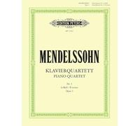 Mendelssohn: Piano Quartet in B minor Op.3 (EP1741C) (Edition Peters)