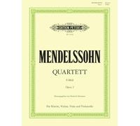 Mendelssohn: Piano Quartet in F minor Op.2 (Score and Parts) (EP1741B)