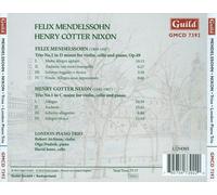London Piano Trio – Felix Mendelssohn: Piano Trios – Guild