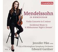Mendelssohn / Pike / - Mendelssohn in Birmingham, Vol. 4 [New SACD]