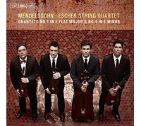 Mendelssohn:Quartet No. 1 & 4 [Escher String Quartet] [BIS: BIS1960] By Escher String Quartet ,Felix Mendelssohn (Composer),None (Conductor) (2015-06-01)