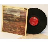 MENDELSSOHN "Scotch" Symphony, Charles Munch conducting The Boston Symphony Orchestra. UK pressing SB-2129 RCA RED & SILVER label, wide band groove, stereo.