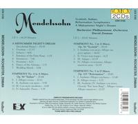 Rochester Phil./Zinman – Felix Mendelssohn: Symphonies Nos. 3–5 – Vox