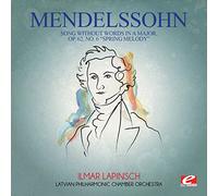 Mendelssohn: Song Without Words in a Major Op 62