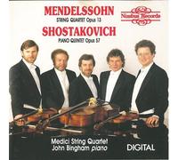 MEDICI QUARTET (quartetto) - Mendelssohn: String Quartet Op.13 / Shostakovich: Piano Quintet Op.57