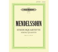 Mendelssohn: String Quartets Op.12, 13, 80, 81 (EP1742A) (Edition Peters)