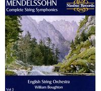 Mendelssohn String Symphonies Nos 9, 11 & 12