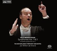 Mendelssohn / Vriend / Netherlands Sym Orch - Syms 1 & 3 [New SACD] Hybrid SACD