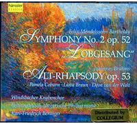 Mendelssohn - Symphony 2/Rhapsody Alto