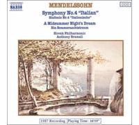 MENDELSSOHN: SYMPHONY 4 - CD