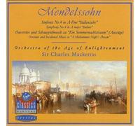 Mendelssohn, Symphony No.4 in A major "Italian", Overture and Incidental Music to "A Midsummer Night's Dream"
