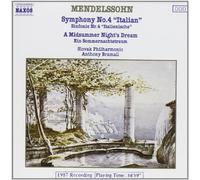 Mendelssohn: Symphony No. 4 (Italian) / A Midsummer Night's Dream