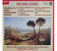 Mendelssohn: Symphony No 4 Italian, Hebrides Overture (Fingal's Cave) / Calm Sea and Prosperous Voyage Overture [Vinyl LP]