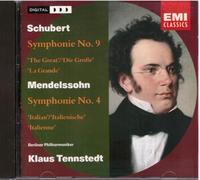 Mendelssohn: Symphony No. 4 "Italian"; Schubert: Symphony No. 9 "The Great"