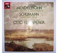 mendelssohn: symphony no. 4 / schumann: symphony no. 4 LP