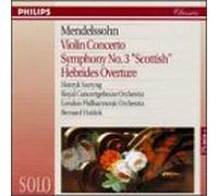 Mendelssohn: Violin Concerto/Symphony No.3