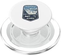 Mendenhall Glacier Alaska Mountain Nature Travel Adventure PopSockets PopGrip for MagSafe