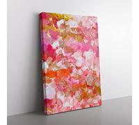 Mending My Destiny Abstract Canvas Print for Living Room Bedroom Home Office Décor, Wall Art Picture Ready to Hang, 76x50 cm (30x20 Inch) CAN3020-V1022-CK-2717