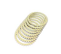 MEndip Clutch Friction Plates Kit For Electra FLHTC Glide Classic 1991-1997 FLHTC For Touring Glide Classic 1990 Motorcycle Clutch Plate Friction Disc