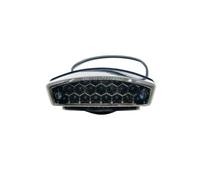 MEndip Motorcycle Brake Lamp Rear TailLight Motorcycle Tail Light Universal License Plate LED Rear Brake Lamp For Monster M1000 S4R 400 620 900 Vesp