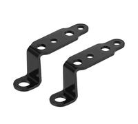 MEndip Motorcycle Headlight Bracket Clamp 1pair Motorcycle Headlight Bracket Rearview Mirror Lamp Spotlight Extension Holder Clamp Motorbike Scooter Accessories