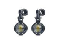 MEndip Motorcycle Headlight Bracket Clamp Motorcycle Auxiliary Light Driving Spotlights Fog Lights With Mount Brackets Motorcycle 100W Driving Lamps