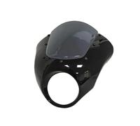 MEndip Motorcycle Headlight Grille Guard Windscreen Fairing Cover For Rebel CMX1100 CM1100 1100 2021-2024 Windshield Case Motorcycle Headlight Wind Deflector Guard(Dark-Grey)