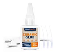 MendMight Ceramic Glue Tile Adhesive, Ceramic Glue Repair for Pottery, Heat Resistant Tile Adhesive for Porcelain, Pottery, Glass, Metal, Plastic, Rubber | DIY Crafts, Home & Workshop Repair
