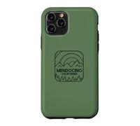 Mendocino California Outline Case for iPhone 11 Pro