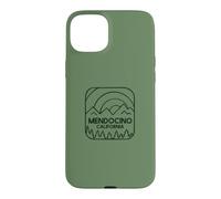 Mendocino California Outline Case for iPhone 15 Plus