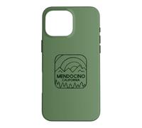 Mendocino California Outline Case for iPhone 16 Pro Max
