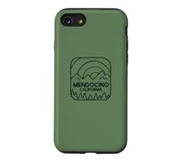 Mendocino California Outline Case for iPhone SE (2020) / 7/8