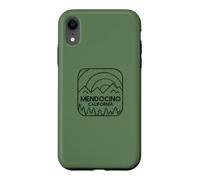 Mendocino California Outline Case for iPhone XR