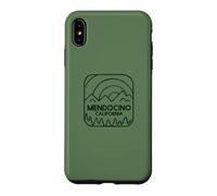 Mendocino California Outline Case for iPhone XS Max