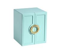 MendoNuk Jewelry Box Large Jewelry Box Organizer Functional Leather Jewelry Storage Case for Women Girls Ring Necklace Earring(Blue)