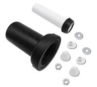 Mendorio Downpipe Extension & Toilet Withdrawal Pipe, Featuring a 7.09-inch (18 cm) Extension, Compatible with Geberit (152.426.46.1) Series, Includes Seal and Fixing Components.