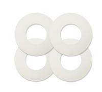 Mendorio Flush Valve Seal Replacement, Compatible with Geberit 816.418.00.1 Flush Valve Washer Seal, Silicone Sealing Washer (4-Packs)