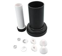 Mendorio Wall Mounted Toilet Connection Set Compatible with Geberit Duofix (405.116.00.1), Replacement Toilet Connecting Hose with Seals