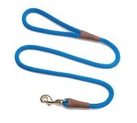 Mendota Products Snap Leash, 1/2-Inch by 6-Feet, Blue