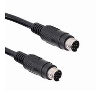 Mendouconert Mini DIN 8-Pin Male to Male Extension Cable, MD8 Straight Connector Adapter (40''/1mtr)