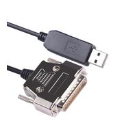 Mendouconert USB to DB25 Male Printer RS232 Serial Cable for Epson Printer TM-T88VI TM-T88V，RS232 Serial Adapter (6ft)