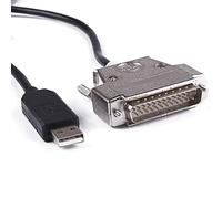 Mendouconert USB to RS232 DB25 Serial Adapter Cable for Fanuc CNC DNCLINK Configuration Copy Setting (6ft)