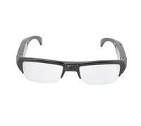 MENDUNER 1080P HD Camera Glasses with Video Recording, Wide Angle Lens Stabilization, Smart Video Glasses for Cycling Riding Vlogging, Lightweight Wearable Recording Eyewear