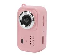 MENDUNER 1080P Small Body Camera for Women, Portable Actions Snap Cam, Thumb Size Hands Freely Recording Body Worn Wearable Camera, Support Up to 128G (pink)