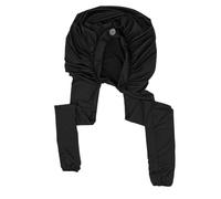 MENDUNER 2 in 1 Sleep Bonnet for Braids and Long Hair, Pantyhose Style Braid Protection Cap for Women, Black (Black)