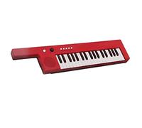 MENDUNER 37 Key Keyboard Piano Portable Guitar Electronic Organ with Multifunctional Keys, Mini Keytar for Music Practice/Performance (BF-3755 red)
